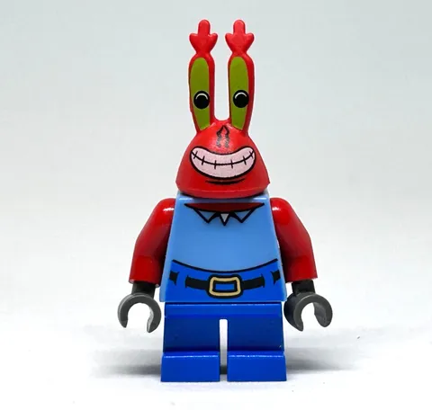 LEGO Mr. Krabs Large Grin Minifigure SpongeBob SquarePants 3833