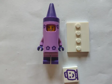 LEGO Crayon Girl minifigure CMF Series The Lego Movie 2 71023 minifig 