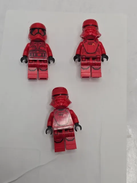 3X LEGO Sith Troopers Minifigure 2x Sith Jet Troopers Battle sw1075 - Sw1065 Red