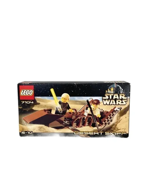 LEGO Star Wars Desert Skiff 7104 In 2000 New Retired