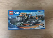 LEGO City 60085 4x4 with Powerboat 301pcs Truck Trailer Boat New Sealed