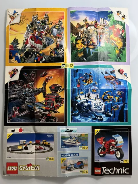 LEGO Brochure / Flyer 1996 Catalog 