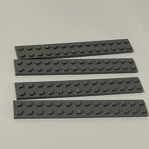Lego 91988 Dark Gray Replacement Parts Pieces Lot of 4