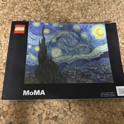 LEGO MoMA 21333 Van Gogh The Starry Night Instruction Manual Book Only