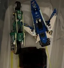 LEGO 71709 Ninjago Jay & Lloyd Velocity Racers Blue Jet + Green Bike