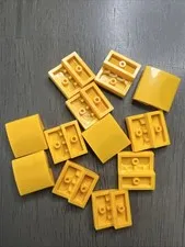 LEGO 15068 Bright Light Orange, Curved 2 x 2 x 2/3 - 12 Pieces