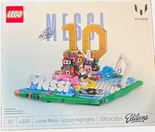 LEGO Lionel Messi – Soccer Highlights Limited Edition 500pc Set 43011