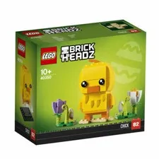 LEGO Brick Headz Easter Chick with Multiple Flowers 40350 Retired Brand New Cute