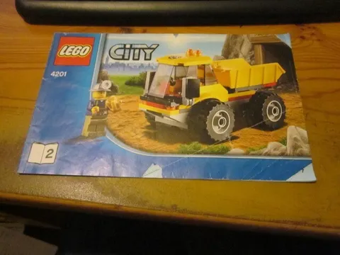Lego City Building Instructions Instruction 4301/2 Dump Truck