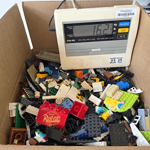 Lego Lot 16.2 Pounds Parts Pieces Loose Building Blocks W/ Mini Figs Clean Bulk