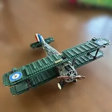 LEGO Sculptures Sopwith Camel 10226 In 2012 Used Retired As Is