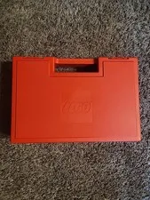 Collectable Red LEGO 1985 Storage Container Box Vintage Kids Toys