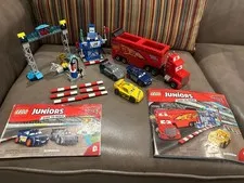 LEGO 10745 JR Florida 500 Final Race Cars 3 Used Complete No Box w/Instructions