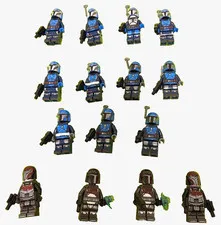 LEGO Minifigure Star Wars The Mandalorian Lot Set Bulk Sale