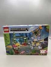 Lego 21180 Minecraft The Guardian Battle New Sealed Set In Box Damaged Box