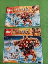Lego 70225 Legends Of Chima Bladvic’s Rumble Bear- 2 Instruction booklets only