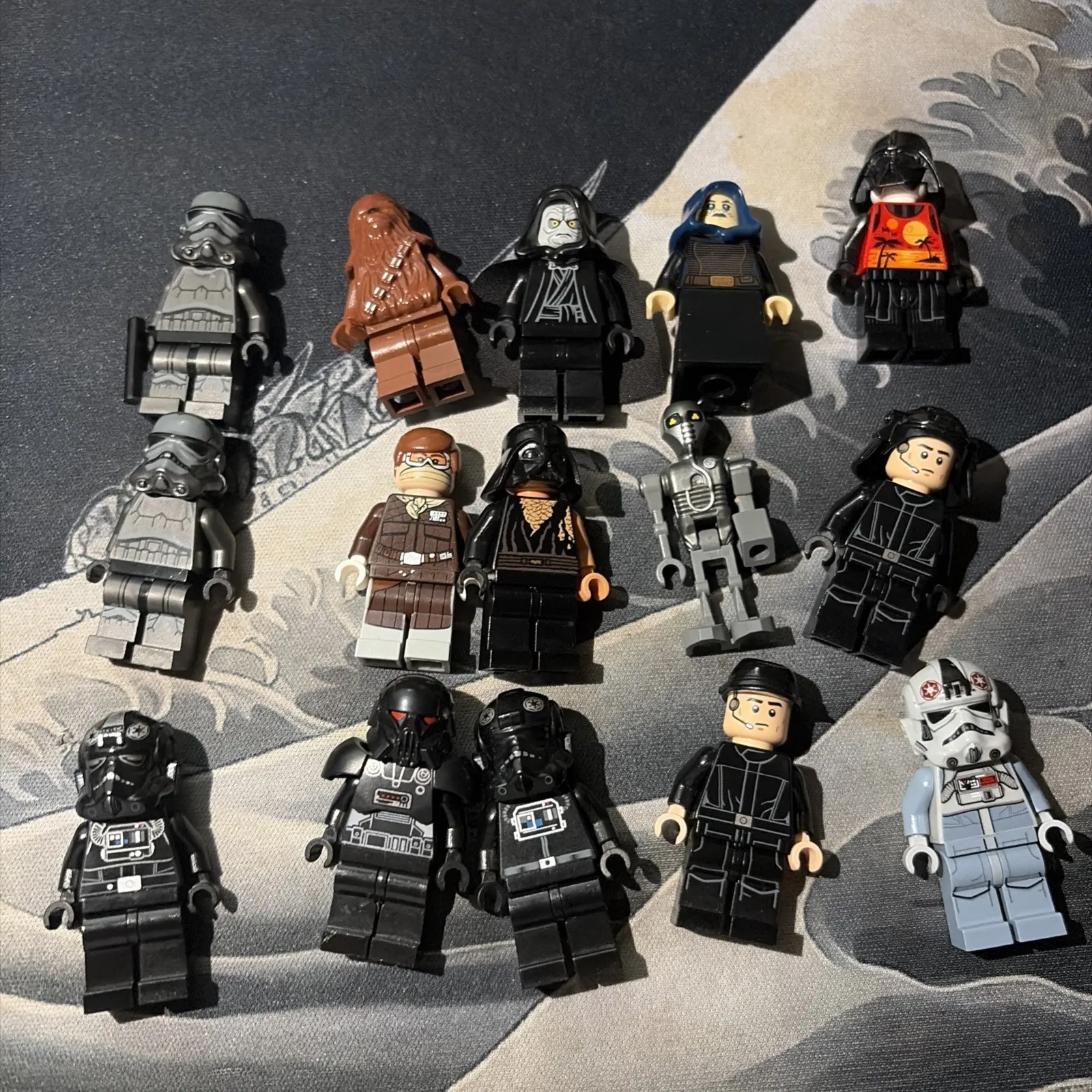 Lego Star Wars Lot Of 15 Includes Darth Vader Han Solo Pilots And More