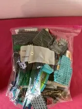 736-Huge Gallon Bag Of Mixed Various Colors LEGO Building Bricks & Accessories 