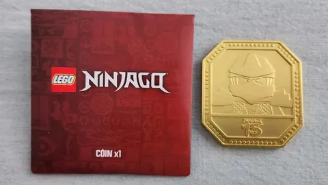 LEGO NINJAGO 15th Anniversary Gold Coin Exclusive To Legoland Ninjago Days 2026