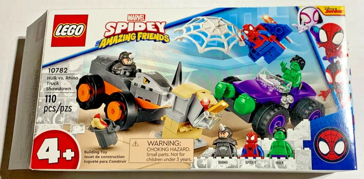 Lego 10782 Marvel Spidey And His Amazing Friends Empty Box Only No Pieces