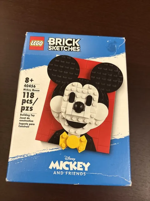 LEGO Brick Skechers 40456 Mickey Mouse NEW And Sealed