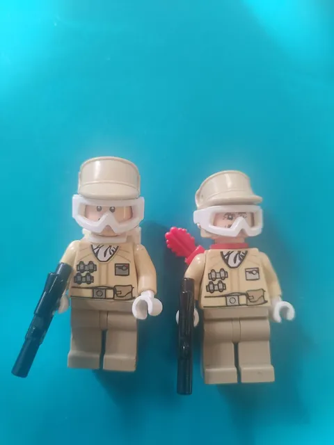 2 Lego Star Wars Hoth Rebel Troopers