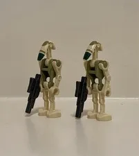 Lego Star Wars Minifigure sw0996 KASHYYYK BATTLE DROID 75233 LOT OF 2