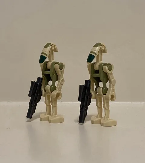 Lego Star Wars Minifigure sw0996 KASHYYYK BATTLE DROID 75233 LOT OF 2