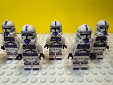 LEGO Star Wars 187th Clone Trooper sw1207  "lot of 5"