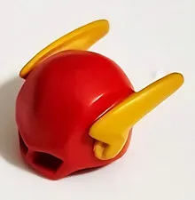 LEGO Minifigure Headgear Red Helmet, The Flash