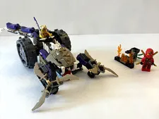 LEGO NINJAGO Vehicle Build Set w/ Kai Minifigure 100% complete