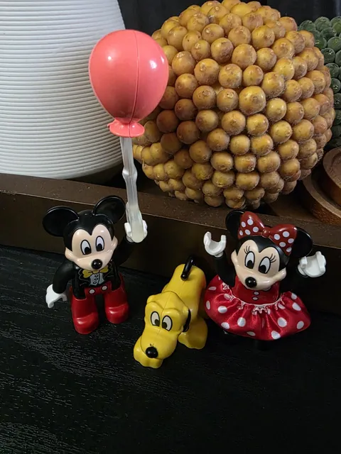 LEGO Duplo Mickey Mouse Minnie Pluto Lot of 4 Disney Balloon Skirt