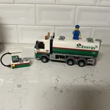 60016 LEGO Tanker Truck – 100% Complete 