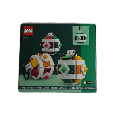 Lego 40604 - Limited Edition - Christmas Decor Set - New- Sealed