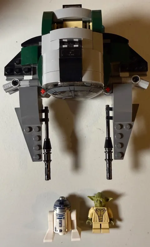 LEGO Star Wars 75168 Yoda's Jedi Starfighter w/ Yoda R2-D2 Incomplete AS-IS