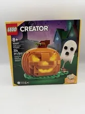 Lego Creator 40697 Halloween Pumpkin Light-Up Limited Edition New in Sealed Box