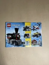 LEGO® 31015 Creator 3 In 1 Emerald Express Instruction Manual Only!