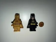 Lego 20 Year Anniversary Default, Batman, And Gold Batman Limited Edition