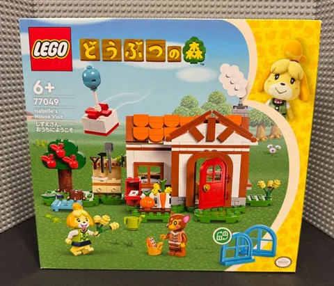 Japan Exclusive! Lego Animal Crossing Isabelle's House Visit Set 77049 - NEW!