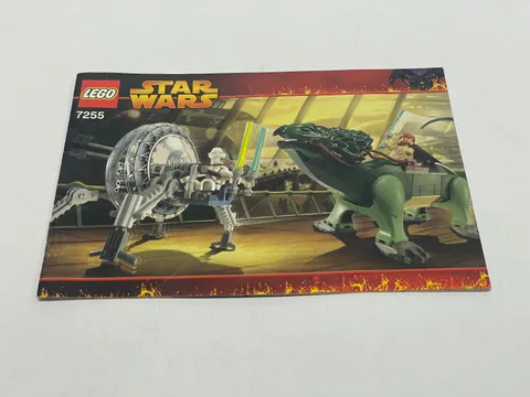 LEGO Star Wars 7255 General Grievous Chase Instruction Manual Booklet Only
