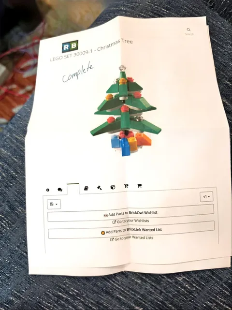 LEGO Creator Christmas Tree Set #30009