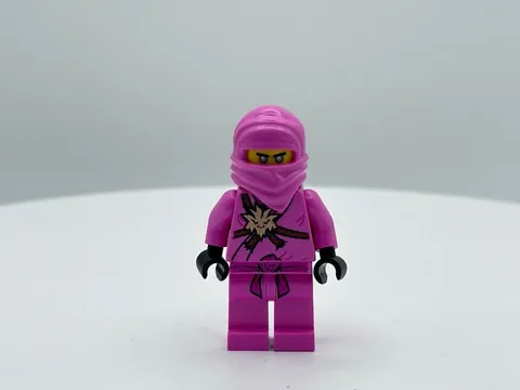 LEGO Ninjago Zane Avatar Pink Zone Minifigure - njo0561 - Set 71708