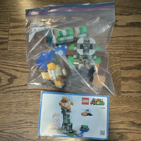 LEGO Super Mario 71388 Boss Sumo Bro Topple Tower Expansion Set 231pcs 6+ Bag