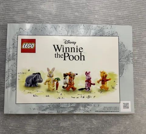 LEGO Ideas 21326 Disney Winnie the Pooh Set Instructions MANUAL ONLY
