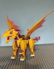 Lego Elves 41175 Zonya Bright Light Orange Dragon Only Fire Dragon’s Lava Cave
