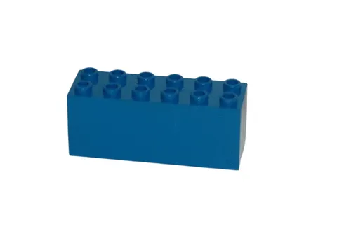 Lego® 12V TRAIN Railway Weight Ballast 6x2x2 BLUE 7760 OLD MOD