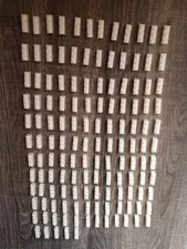 136 pieces White Genuine Lego 1 x 3 Bricks; Part 3622 WYSIWYG IRL u get 136 pcs