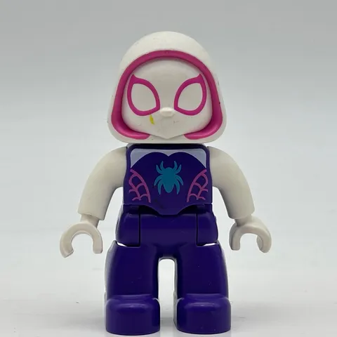LEGO Duplo Marvel Ghost Spider Gwen Stacy Minifigure Purple Torso Figure 10940
