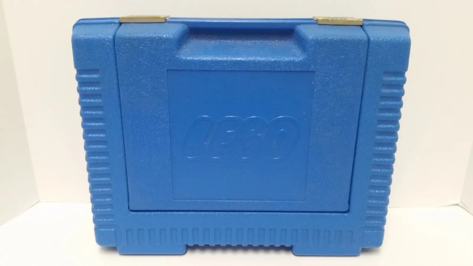 Vintage 1984 Blue Lego Plastic Storage Carrying Case