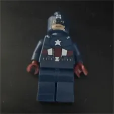 LEGO Captain America Minifigure Plastic, Age 4+ Marvel Character
